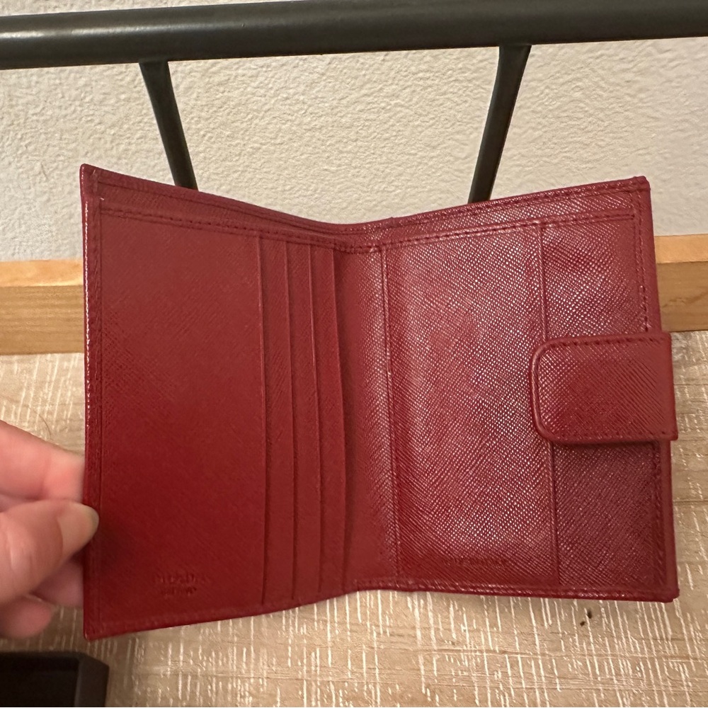 Authentic Prada Wallet (Red Color) - Picture 4 of 13